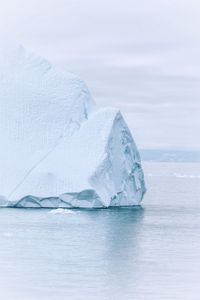 Preview wallpaper iceberg, snow, sea, nature, white