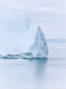 Preview wallpaper iceberg, snow, sea, nature, white