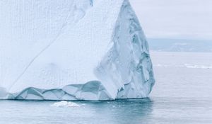 Preview wallpaper iceberg, snow, sea, nature, white