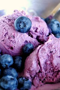 Preview wallpaper ice-cream, balls, bilberry, berry