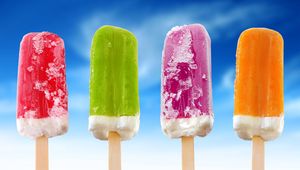 Preview wallpaper ice-cream, ice, eskimo, multi-colored, sweet