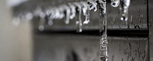 Preview wallpaper icicles, ice, blur