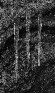 Preview wallpaper icicles, ice, cave, macro