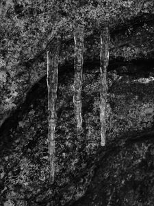 Preview wallpaper icicles, ice, cave, macro