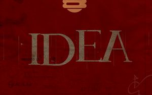 Preview wallpaper idea, word, light bulb, red