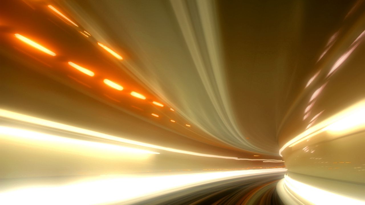 Wallpaper immersion, light, tunnel, deepening