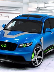 Preview wallpaper infiniti fx35, custom, promiz, tuning