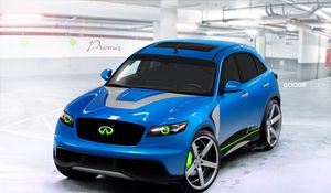 Preview wallpaper infiniti fx35, custom, promiz, tuning