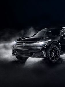 Preview wallpaper infiniti qx70, infiniti, crossover, black