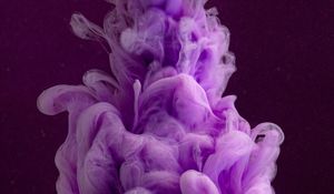 Preview wallpaper ink, clot, purple, macro