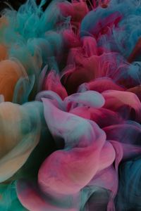 Preview wallpaper ink, liquid, mixing, colorful, macro, abstraction