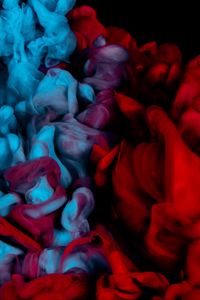 Preview wallpaper ink, paint, mixing, red, blue