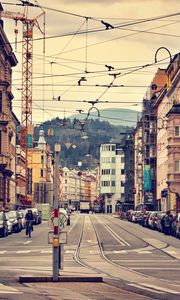 Preview wallpaper innsbruck, austria, city, architecture, street
