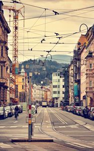 Preview wallpaper innsbruck, austria, city, architecture, street