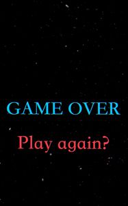 Preview wallpaper inscription, game over, text