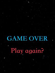 Preview wallpaper inscription, game over, text