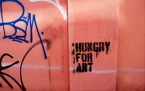 Preview wallpaper inscription, graffiti, wall, street art, art