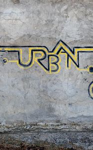 Preview wallpaper inscription, graffiti, wall