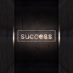 Preview wallpaper inscription, light, neon, success