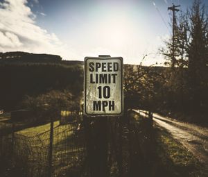 Preview wallpaper inscription, limit, sign, nature