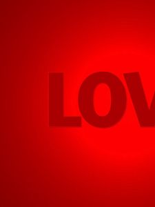 Preview wallpaper inscription, love, red