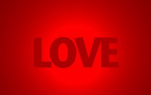 Preview wallpaper inscription, love, red