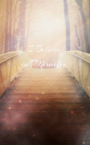 Preview wallpaper inscription, miracles, magic, bridge, glitter