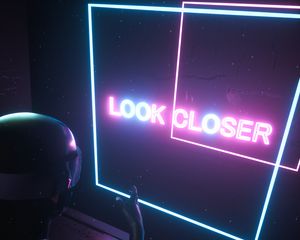 Preview wallpaper inscription, neon, motivation, action