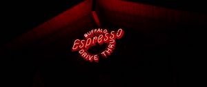 Preview wallpaper inscription, night, neon, red