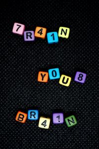 Preview wallpaper inscription, phrase, cubes