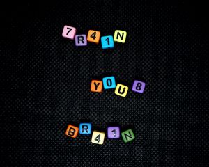 Preview wallpaper inscription, phrase, cubes