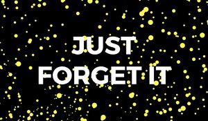 Preview wallpaper inscription, phrase, text, dots