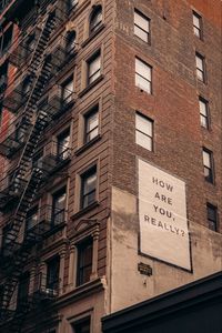 Preview wallpaper inscription, words, building, facade