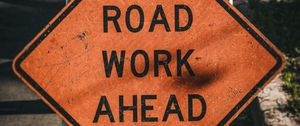 Preview wallpaper inscription, words, road, sign