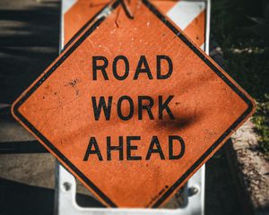 Preview wallpaper inscription, words, road, sign