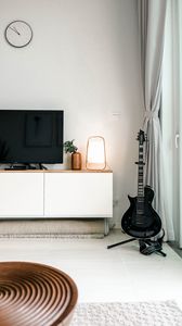 Preview wallpaper interior, decor, guitar, comfort