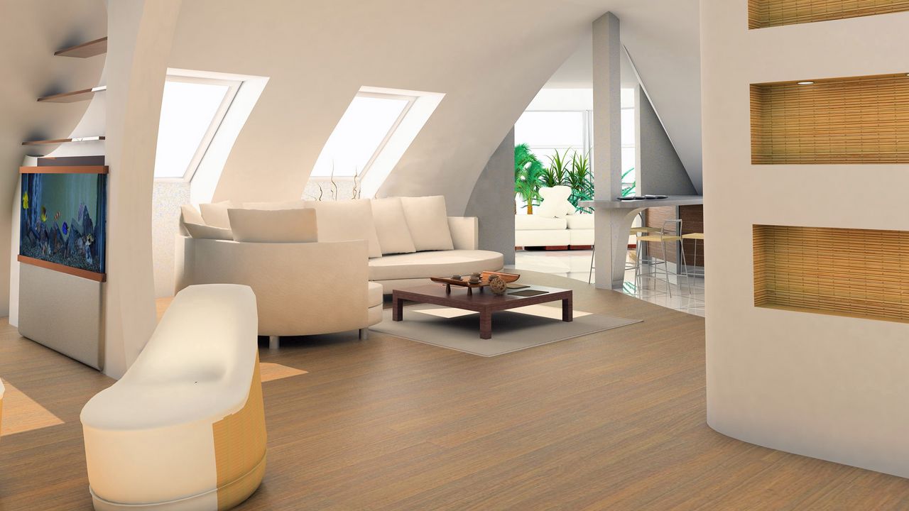 Wallpaper interior, design, modern, furniture