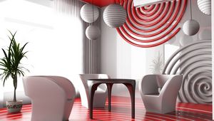 Preview wallpaper interior, design, style, future