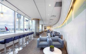 Preview wallpaper interior, design, style, building, airport