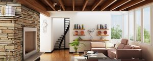 Preview wallpaper interior design, style, design, home, villa, living room