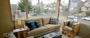 Preview wallpaper interior design, style, design, city, house, cottage, living room