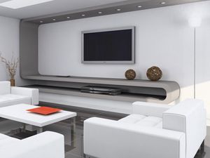 Preview wallpaper interior, room, sofa, tv, style, modern