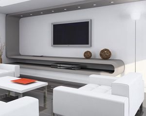 Preview wallpaper interior, room, sofa, tv, style, modern