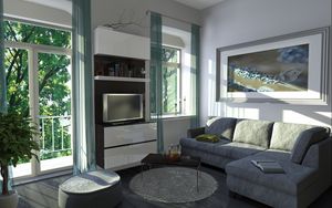 Wallpaper interior, style, design, home, public space, dining room