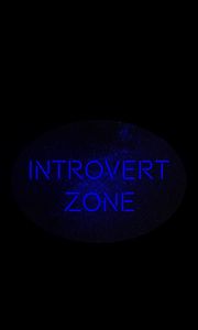 Preview wallpaper introvert, zone, territory, inscription