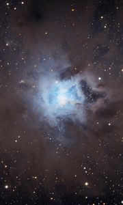 Preview wallpaper iris nebula, nebula, glow, stars, space