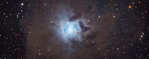 Preview wallpaper iris nebula, nebula, glow, stars, space