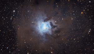 Preview wallpaper iris nebula, nebula, glow, stars, space