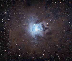 Preview wallpaper iris nebula, nebula, glow, stars, space