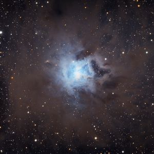 Preview wallpaper iris nebula, nebula, glow, stars, space